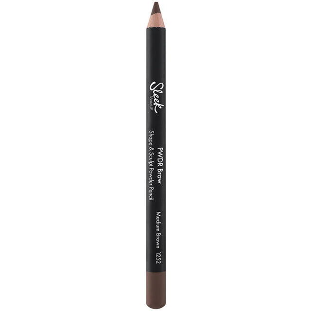 Sleek MakeUP, Pwdr, Blending, Eyebrow Cream Pencil, 1252, Medium Brown, 1.29 g  Sleek MakeUP - Nutra Best Bulgaria