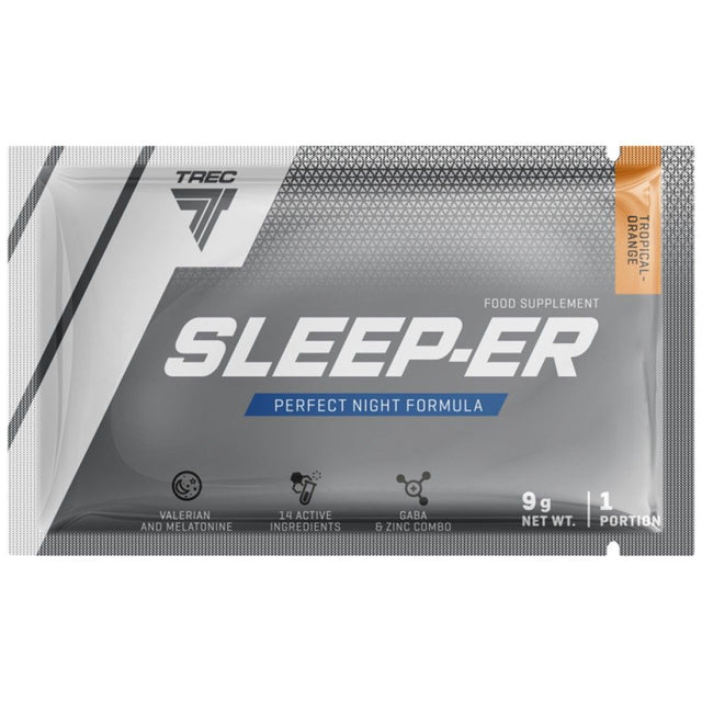 Sleep-ER Powder | Perfect Night Formula - 9 грама  Trec Nutrition - Nutra Best Bulgaria