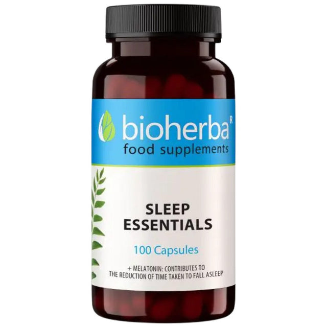 Sleep Essentials - 100 капсули  Bioherba - Nutra Best Bulgaria