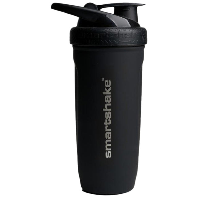 Smart Reforce Stainless Steel Shaker | Black - 900 мл  SmartShake - Nutra Best Bulgaria