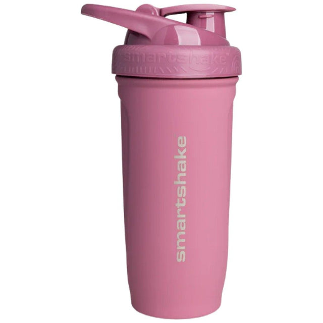 Smart Reforce Stainless Steel Shaker | Deep Rose - 900 мл  SmartShake - Nutra Best Bulgaria