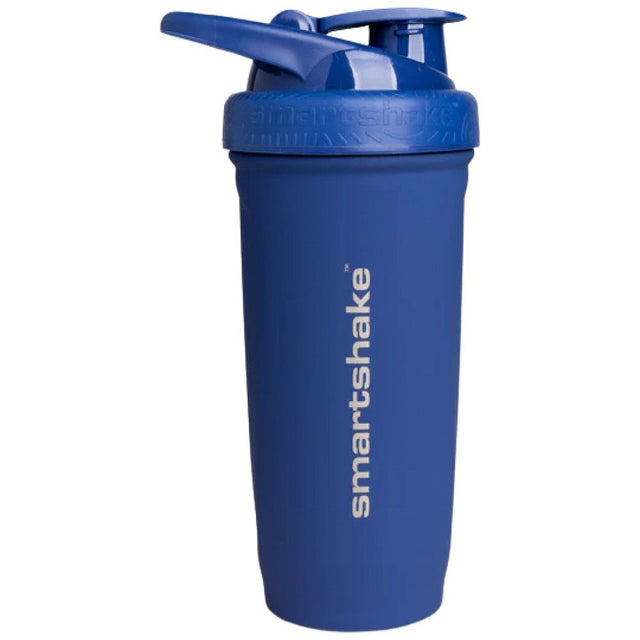 Smart Reforce Stainless Steel Shaker | Navy Blue - 900 мл  SmartShake - Nutra Best Bulgaria