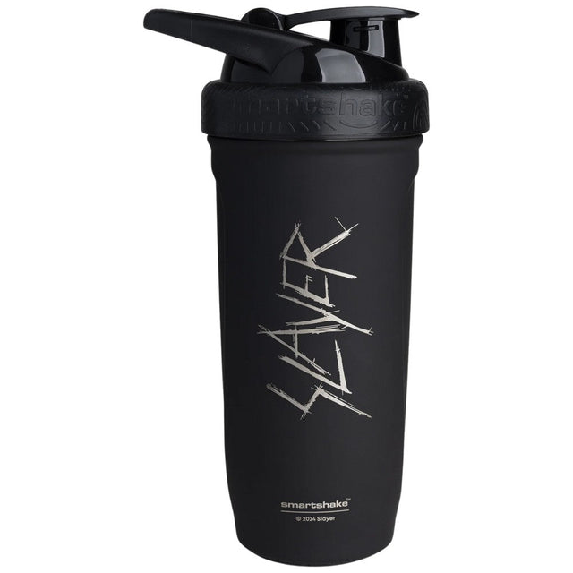 Smart Reforce Stainless Steel Shaker | Slayer Scratchy Logo - 900  SmartShake - Nutra Best Bulgaria
