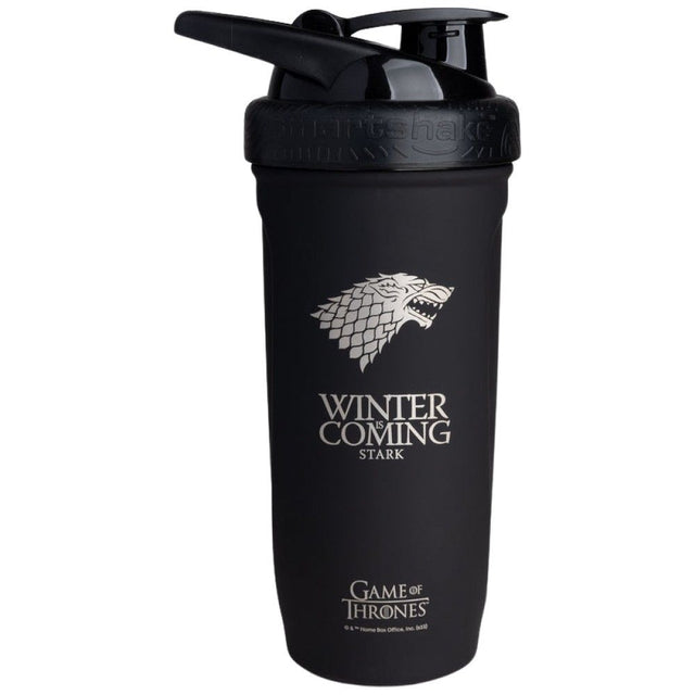 Smart Reforce Stainless Steel Shaker | Game Of Thrones Winter Is Coming - 900 мл - Nutra Best Bulgaria