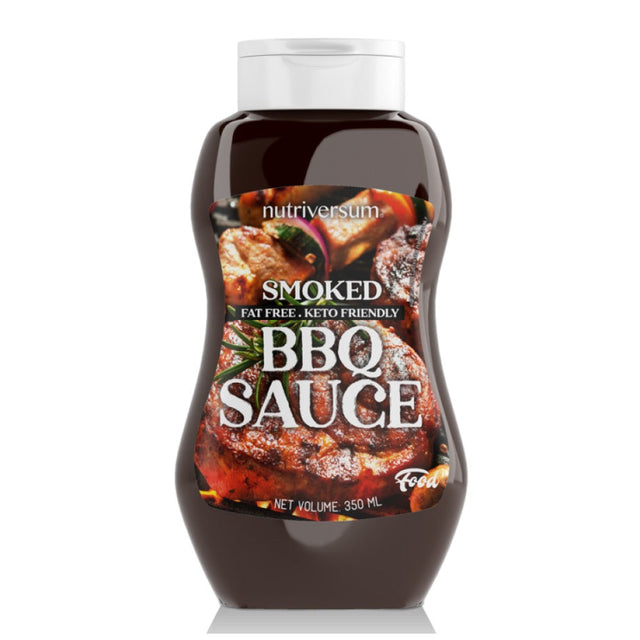 Smoked BBQ Sauce | Keto Friendly Zero Calorie - 350 мл  Nutriversum - Nutra Best Bulgaria