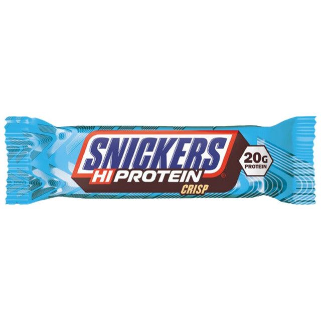 Snickers Crisp / Hi-Protein Bar - 57 грама  Snickers and Mars - Nutra Best Bulgaria