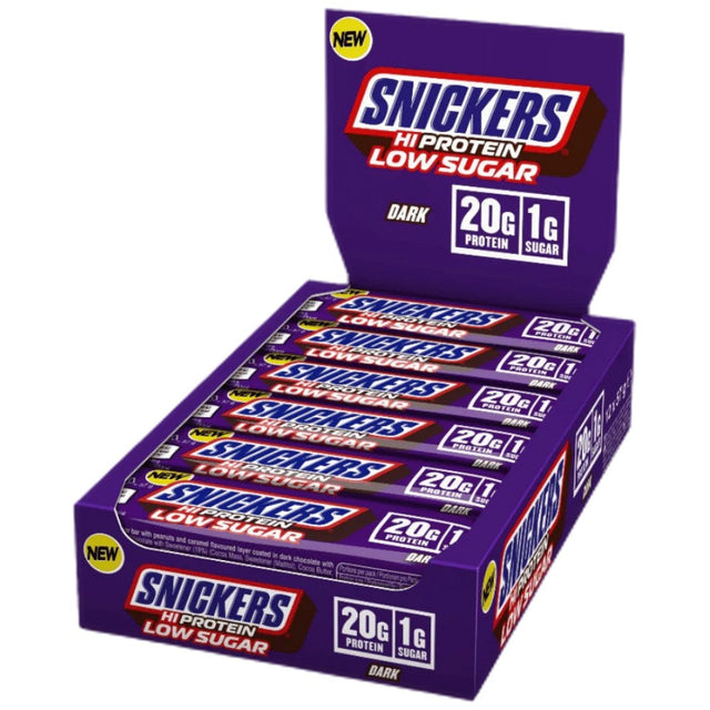 Snickers Hi-Protein Bar | Low Sugar - 12 x 57 грама  Snickers and Mars - Nutra Best Bulgaria
