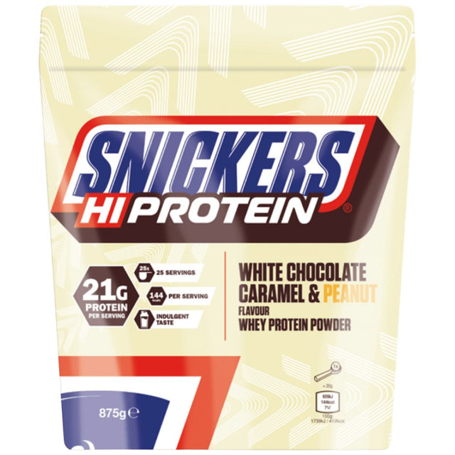 Snickers HiProtein Whey / White - 875 грама  Snickers and Mars - Nutra Best Bulgaria