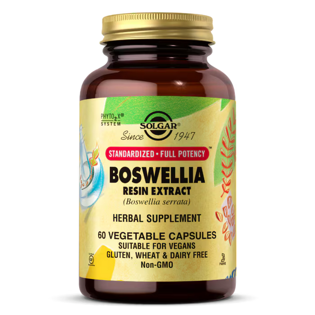 Solgar Boswellia Resin Extract - 60 капсули  Solgar - Nutra Best Bulgaria
