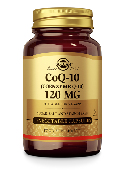 Solgar Coenzyme Q10 120 mg - 30 капсули  Solgar - Nutra Best Bulgaria