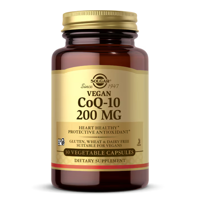 Solgar Coenzyme Q10 200 mg - 30 капсули  Solgar - Nutra Best Bulgaria