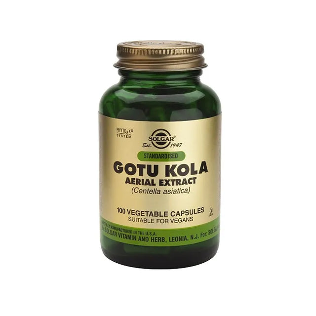 Solgar Spf Gotu Kola Air Extract 100 Capsules  Solgar - Nutra Best Bulgaria