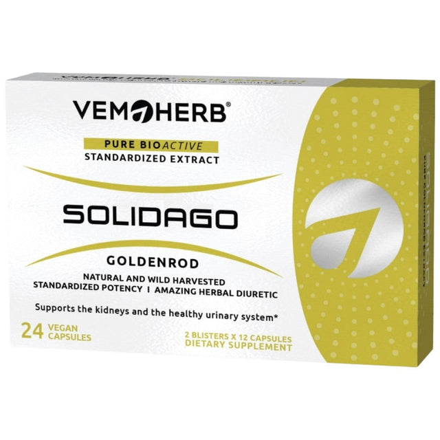 Solidago - 24 капсули  VemoHerb - Nutra Best Bulgaria