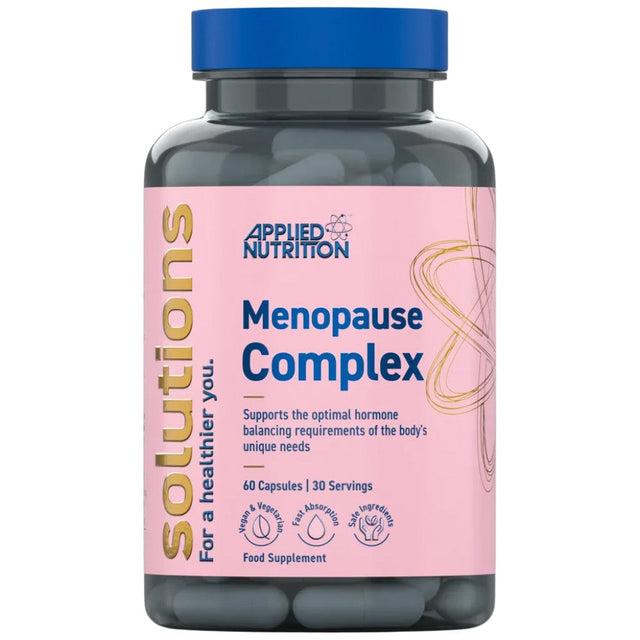 Solutions Menopause Complex | with Gymnema Sylvestre & Ashwagandha - 60 капсули  Applied Nutrition - Nutra Best Bulgaria
