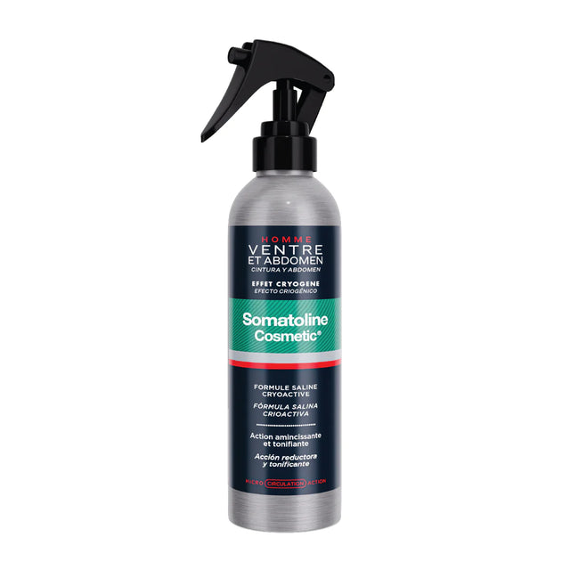 Somatoline Cosmetic, Men Cryo, Slimming, Body Spray, For Abdomen & Belly, 200 ml  Somatoline Cosmetic - Nutra Best Bulgaria