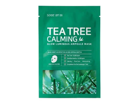 Some By Mi - Tea Tree Calming - Glow Luminous Ampoule Mask - Soothing Mask with Tea Tree Extract - 25g  SOME BY MI - Nutra Best Bulgaria