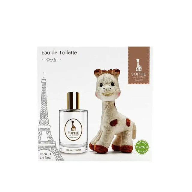 Sophie La Girafe EDT 100 ml + PELUCHE 17 cm  Sophie La Girafe - Nutra Best Bulgaria