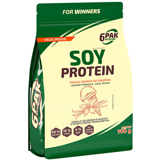 Soy Protein - 700 грама  6PAK Nutrition - Nutra Best Bulgaria