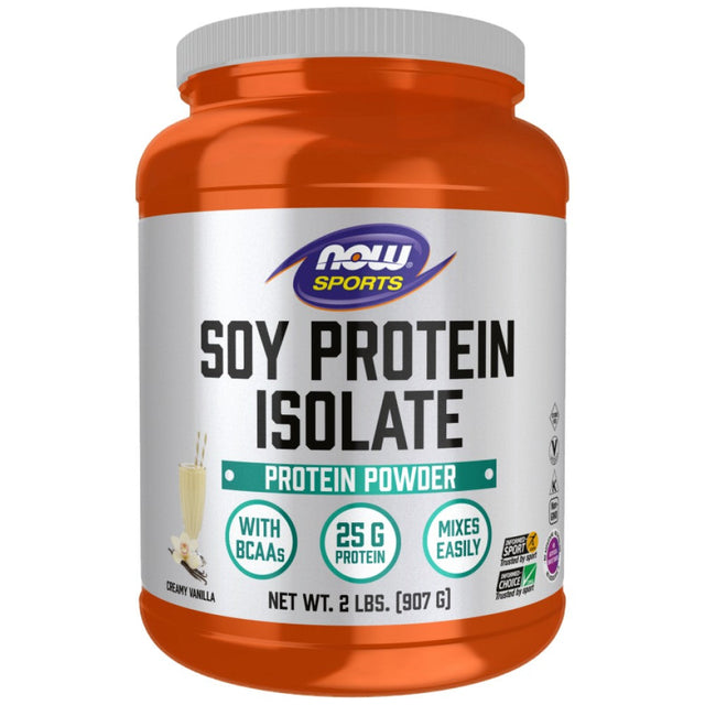 Soy Protein Isolate - 908 грама  NOW Foods - Nutra Best Bulgaria