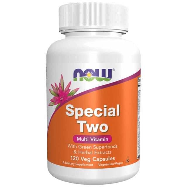 Special Two - 120 капсули  NOW Foods - Nutra Best Bulgaria