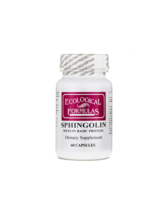 Защита на нервните клетки - Sphingolin - миелинов протеин - при демиелинизация, 60 капсули  Ecological Formulas - Nutra Best Bulgaria