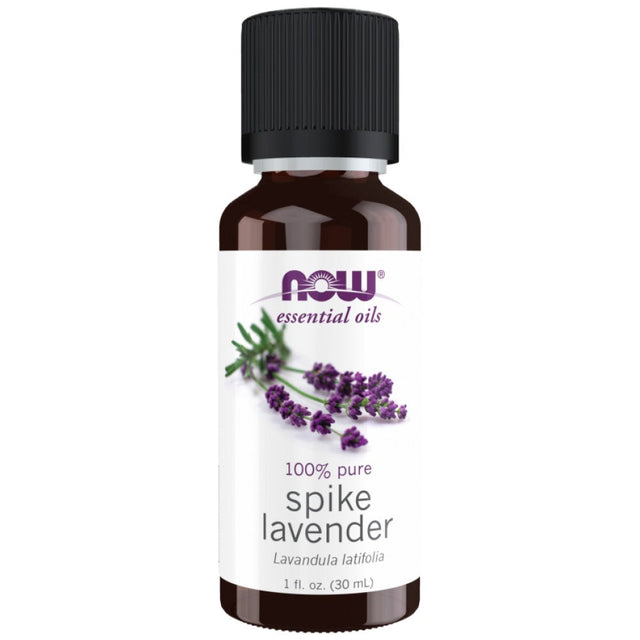 Spike Lavender | 100% Pure Lavandula Latifolia - 30 мл  NOW Foods - Nutra Best Bulgaria