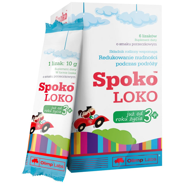 Spoko Loko Children Lollipops 6 Близалки  Olimp - Nutra Best Bulgaria