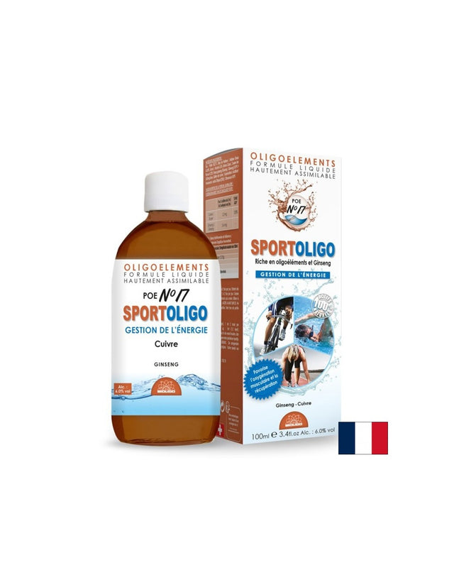 Азиатски женшен + Мед - Sportoligo POE N°17, 100 ml  Propos Nature - Nutra Best Bulgaria
