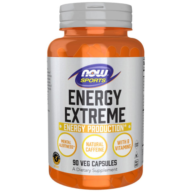 Sports Energy Extreme - 90 капсули  NOW Foods - Nutra Best Bulgaria