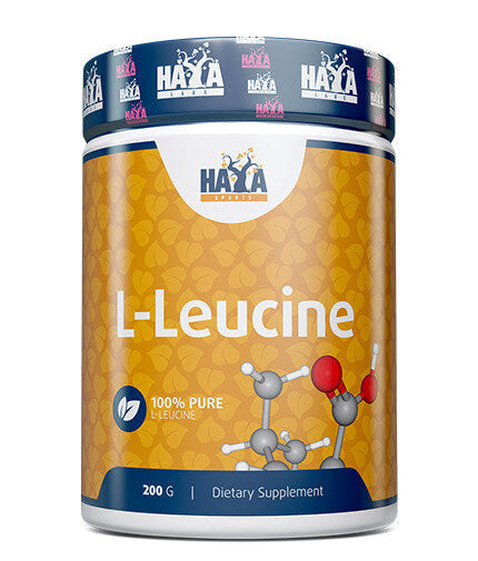 Sports L-Leucine 200g. - 0.200 kg  Haya Labs - Nutra Best Bulgaria