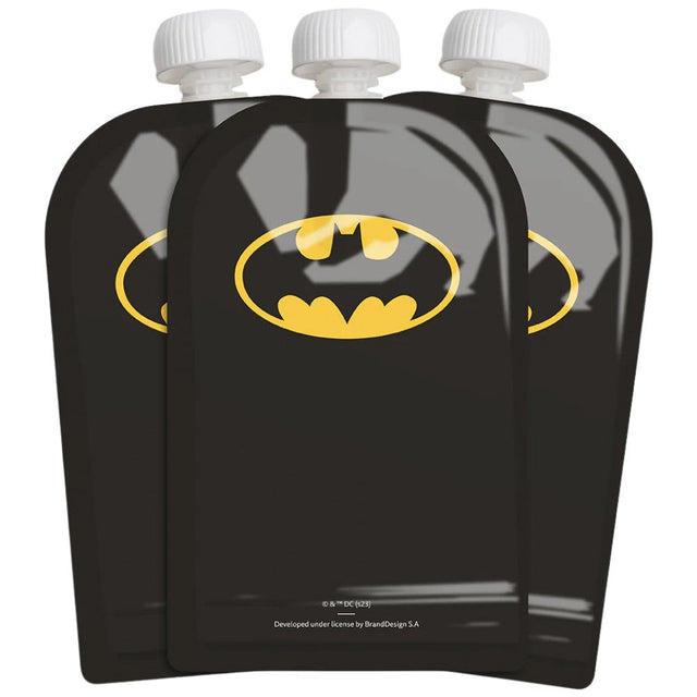 Squeeze Bag 180 ml / Batman - 3 бр.  Herobility - Nutra Best Bulgaria