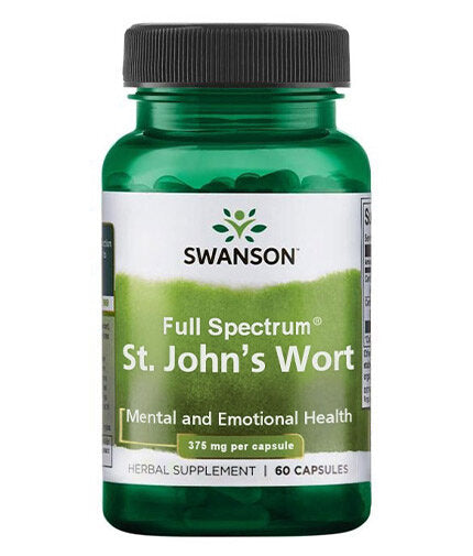 St. John's Wort 375 mg - 60 капсули  Swanson - Nutra Best Bulgaria