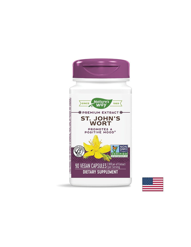 St. John’s Wort 420 mg - 90 капсули  Nature’s Way - Nutra Best Bulgaria