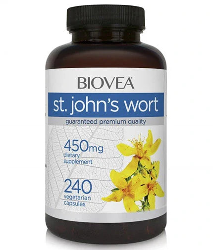 St. John`s Wort 450 mg / 240 Caps  Biovea - Nutra Best Bulgaria