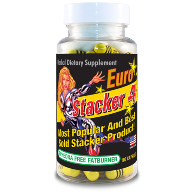 Stacker 4 - 100 капсули  Stacker - Nutra Best Bulgaria