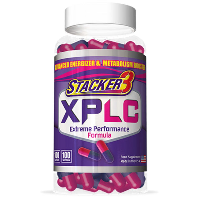 Stacker3 XPLC NEW - 100 капсули  Stacker - Nutra Best Bulgaria