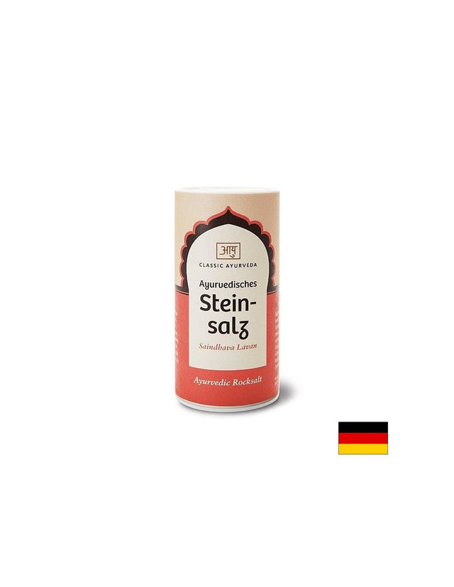 Steinsalz Ayurveda / Смляна каменна сол (в солница), 200 g  amla natur / Maharishi Ayurveda - Nutra Best Bulgaria