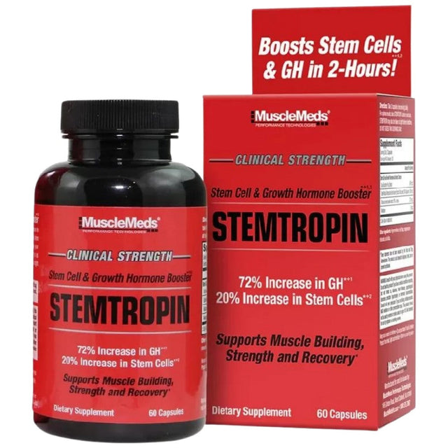 Stemtropin | Stem Cells & GH Boost - 60 капсули  Muscle Meds - Nutra Best Bulgaria