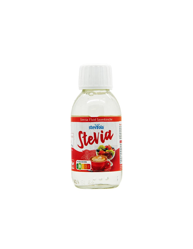 Течна стевия с аромат на вишни - Steviola, 125 ml  El Compra - Nutra Best Bulgaria