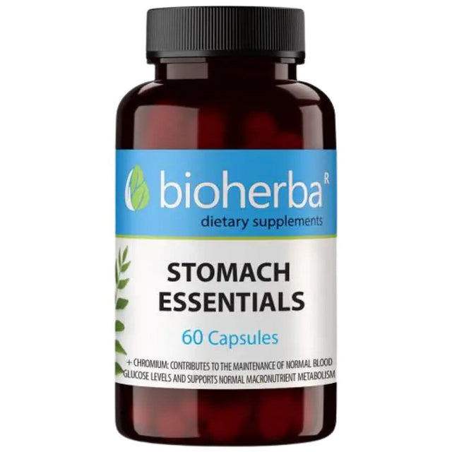 Stomach Essentials - 60 капсули  Bioherba - Nutra Best Bulgaria