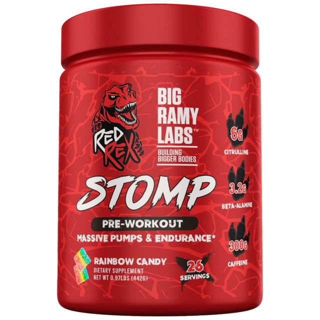 Stomp | Massive Pumps and Endurance 455 грама  RedRex Big Ramy Labs - Nutra Best Bulgaria