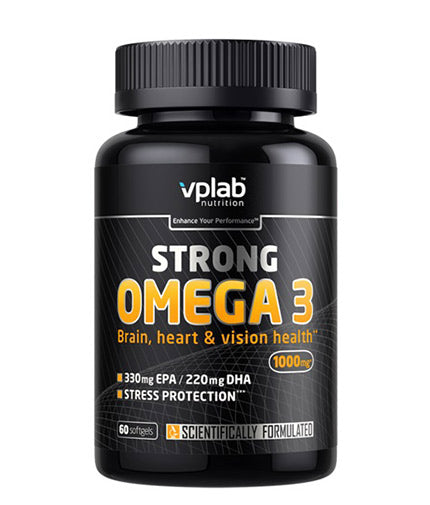 Strong Omega 3 / 60 Softgels  VPLAB - Nutra Best Bulgaria