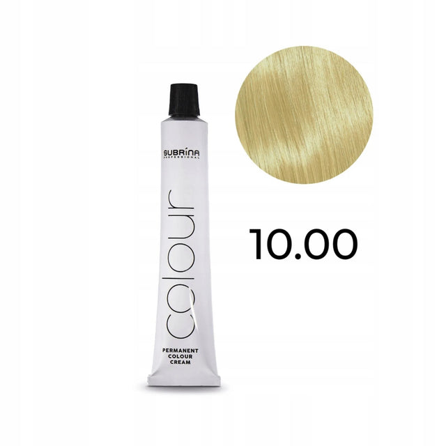 Subrina Professional, Permanent Colour, Permanent Hair Dye, 10.00 Natural, 100 ml  Subrina Professional - Nutra Best Bulgaria