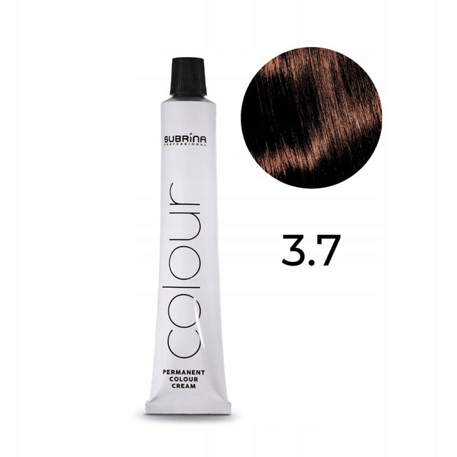 Subrina Professional, Permanent Colour, Permanent Hair Dye, 3/7 Dark Brown, 100 ml  Subrina Professional - Nutra Best Bulgaria