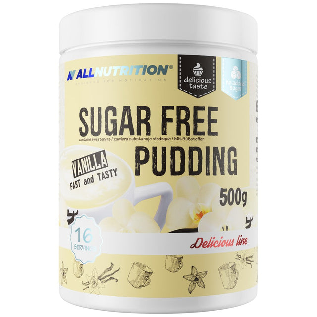 Sugar Free Pudding - 500 грама  AllNutrition - Nutra Best Bulgaria