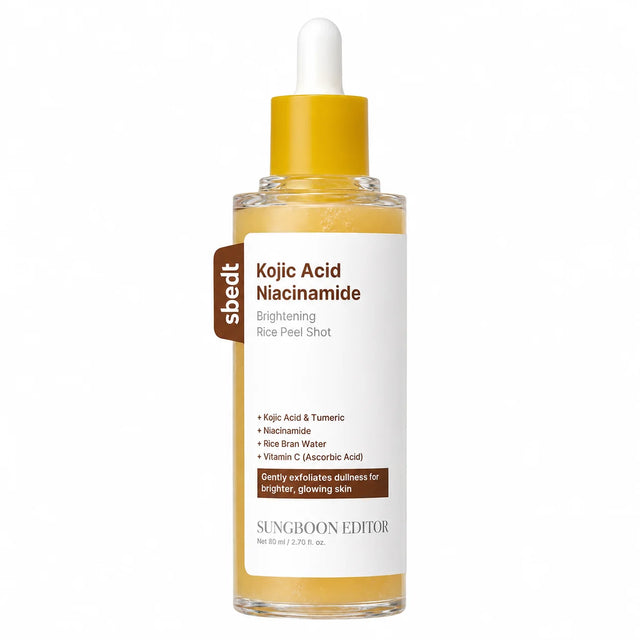 Sungboon Editor - Kojic Acid Niacin Brightening Rice Peel Shot, 80ml  Sungboon Editor - Nutra Best Bulgaria