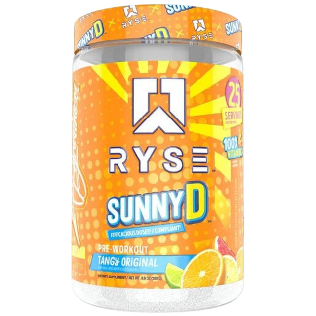 SunnyD Pre-Workout - 280 грама  RYSE - Nutra Best Bulgaria