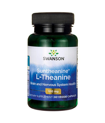 Suntheanine L-Theanine 100 mg - 60 капсули  Swanson - Nutra Best Bulgaria