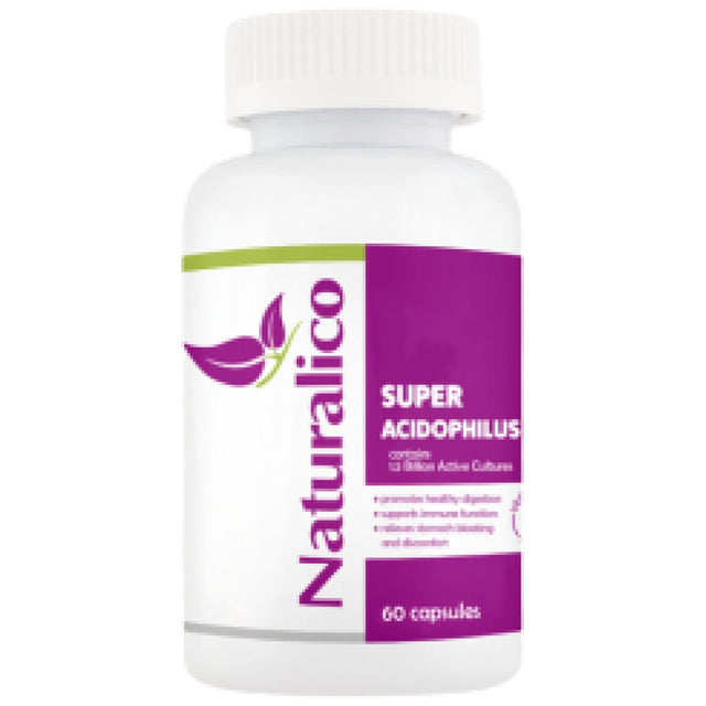 Super Acidophilus 60 капсули  Naturalico - Nutra Best Bulgaria