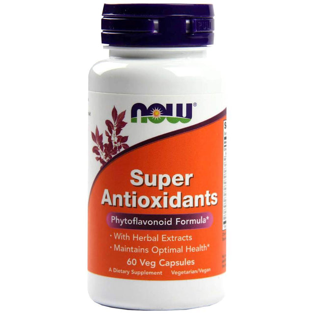 Super Antioxidants - 60 капсули  NOW Foods - Nutra Best Bulgaria